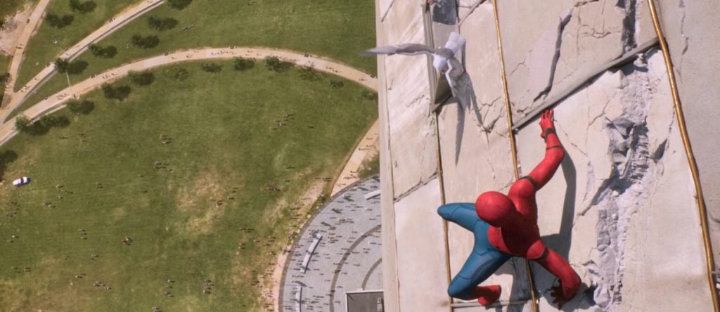 Spiderman: Homecoming monument Waszyngtona
