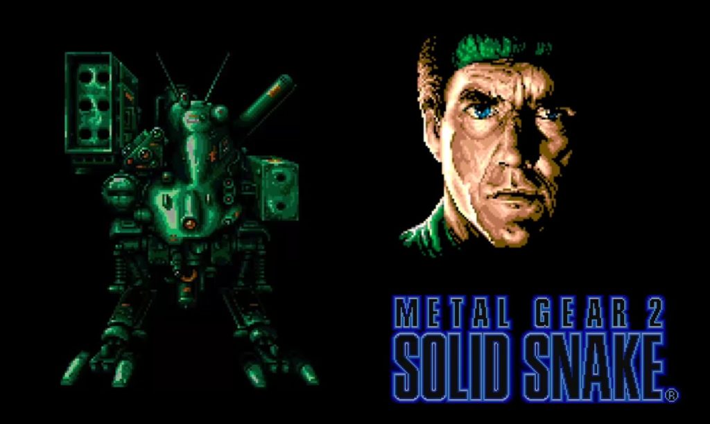 Metal Gear2 Solid Snake intro msx