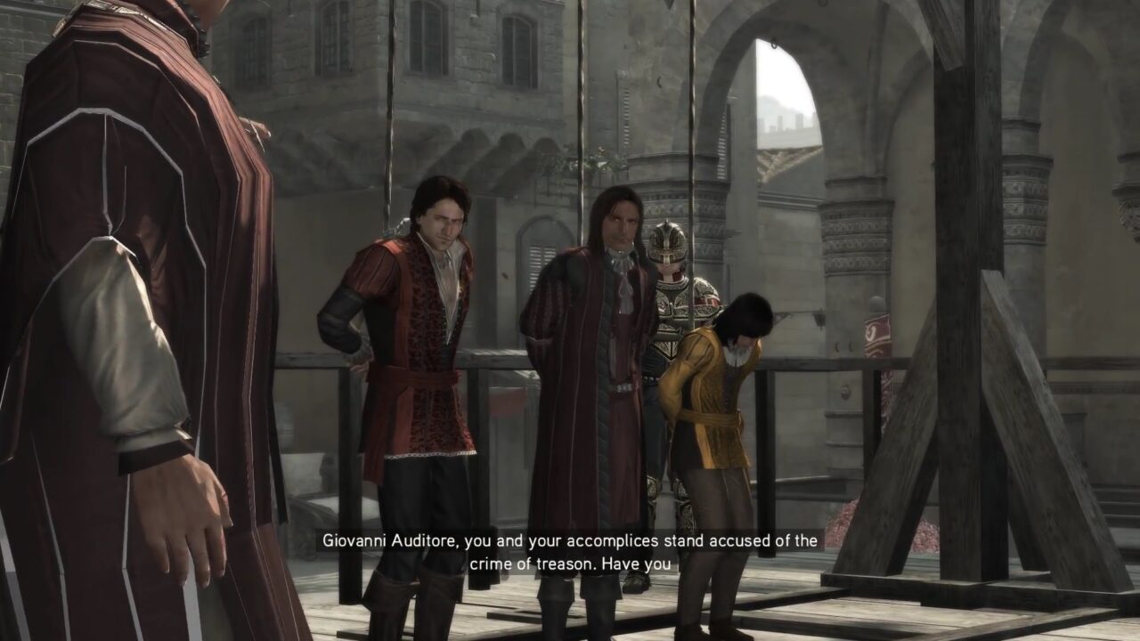 Rodzina Auditore egzekucja