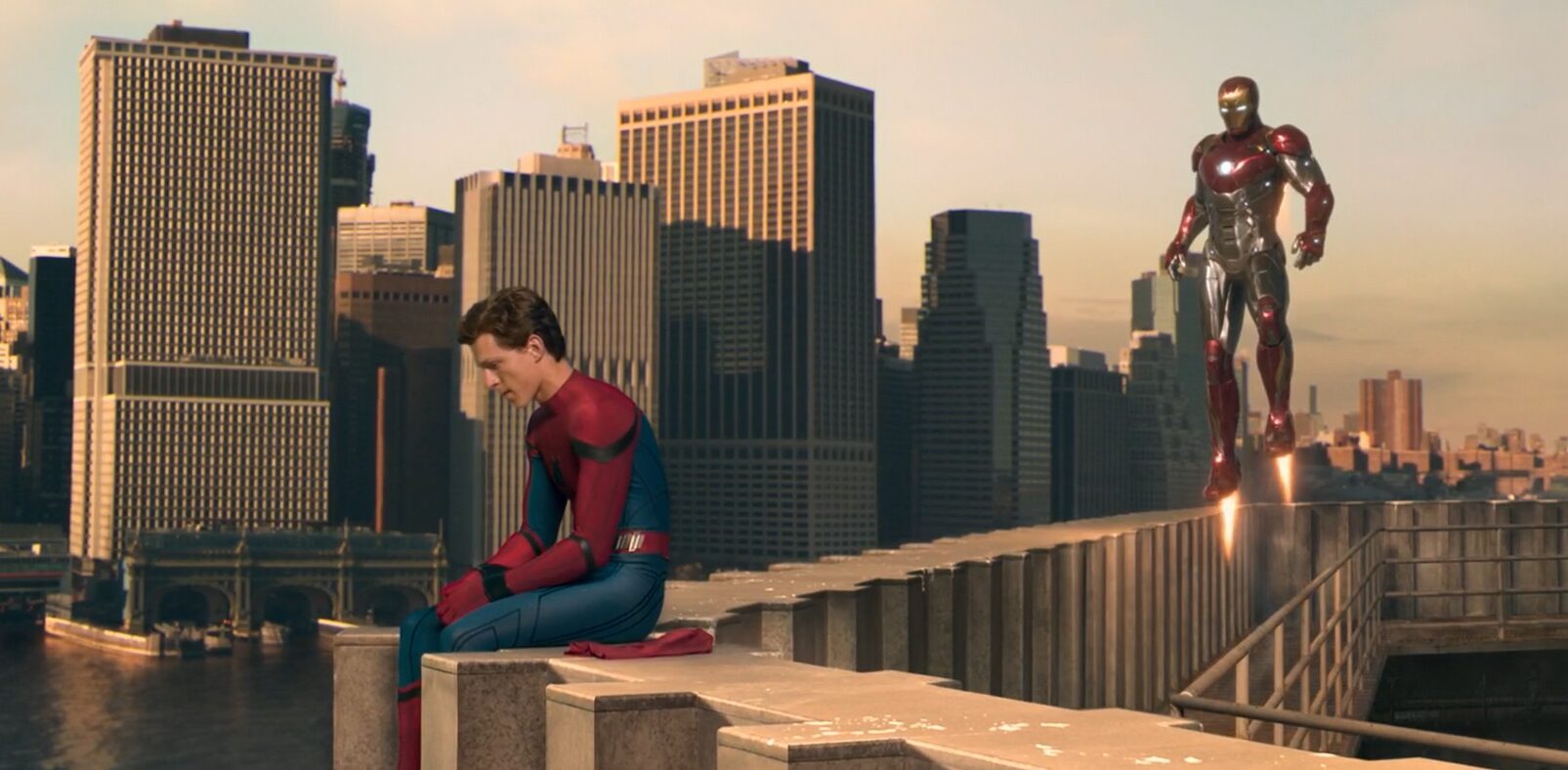 Spiderman: Homecoming Spiderman i Iron Man