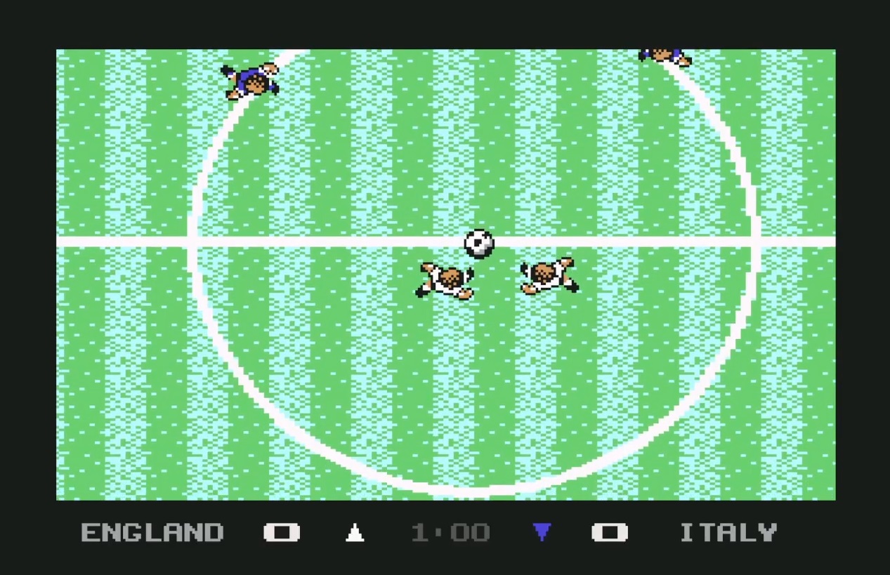 Microprose Soccer C64