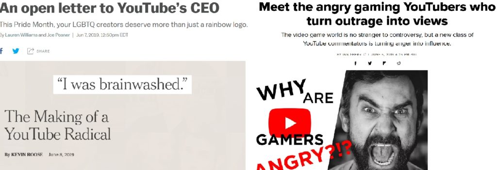 Ataki na społeczność youtube