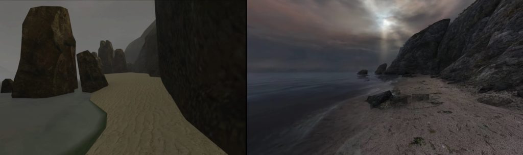 Dear Eshter porównanie grafiki