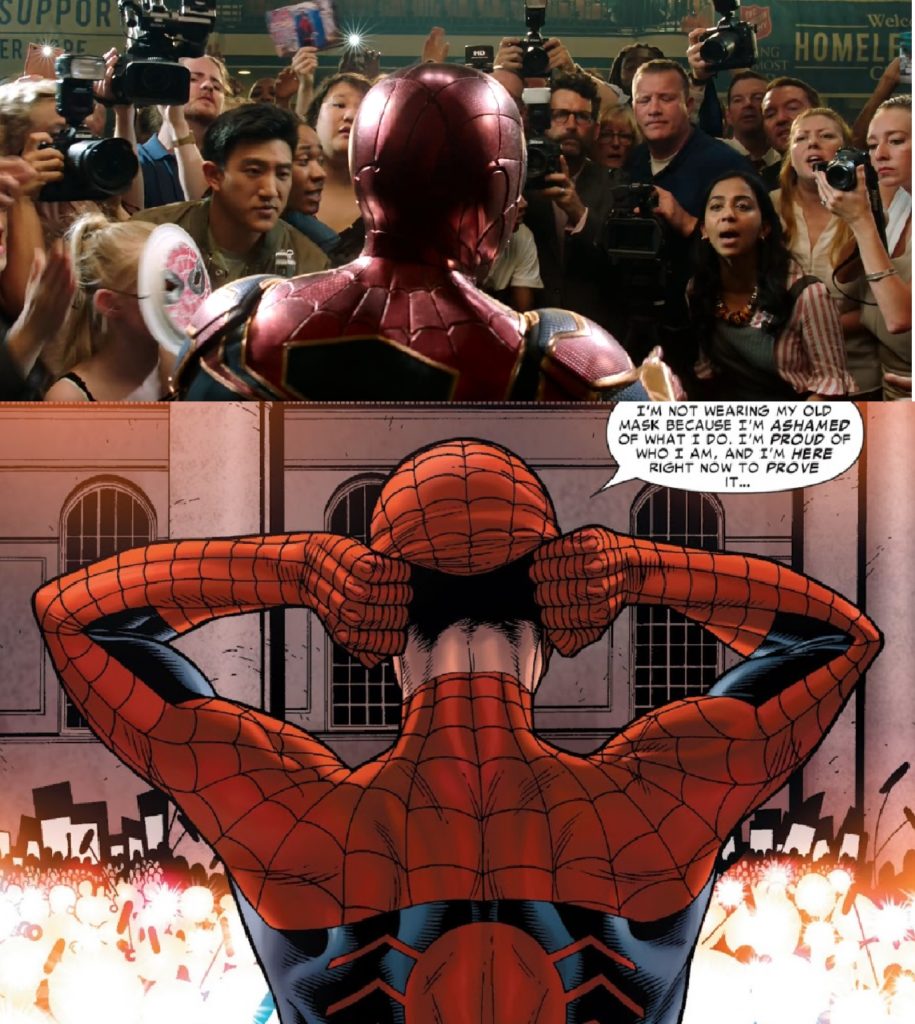 Spiderman ujawnia tożsamość