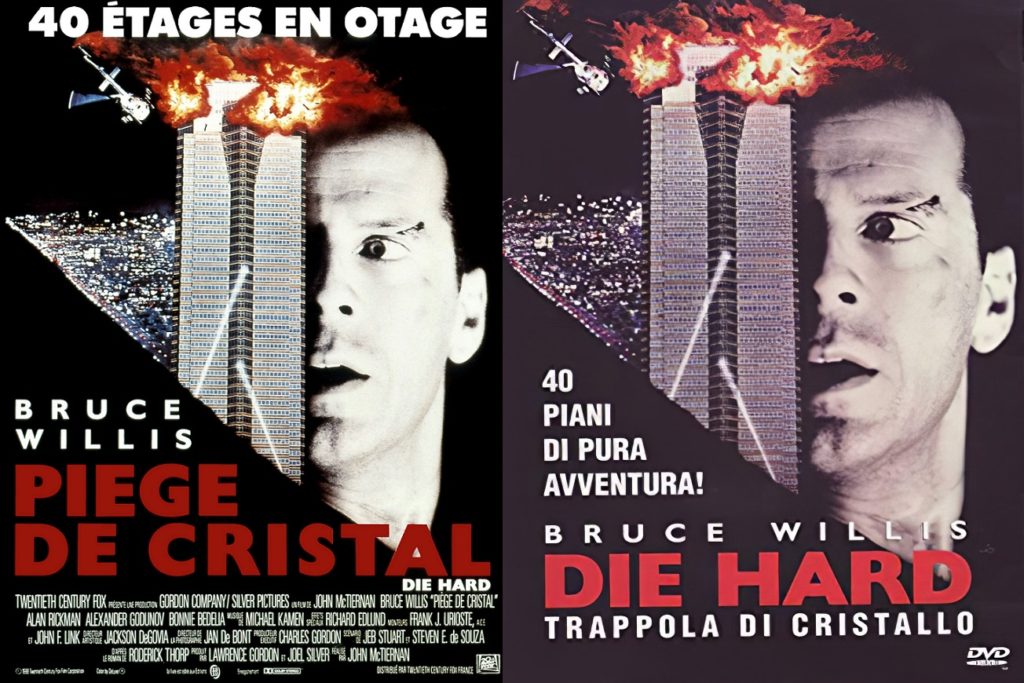 Szklana pułapka zagraniczne plakaty