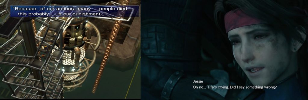 Final_Fantasy 7 śmierć Jessie