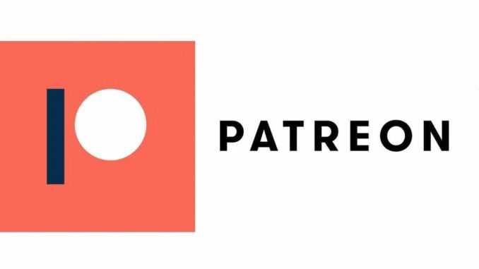 Patreon logo Patreon logo serwisu