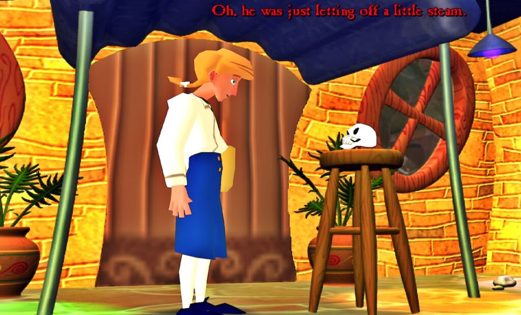 Murray escape from monkey island