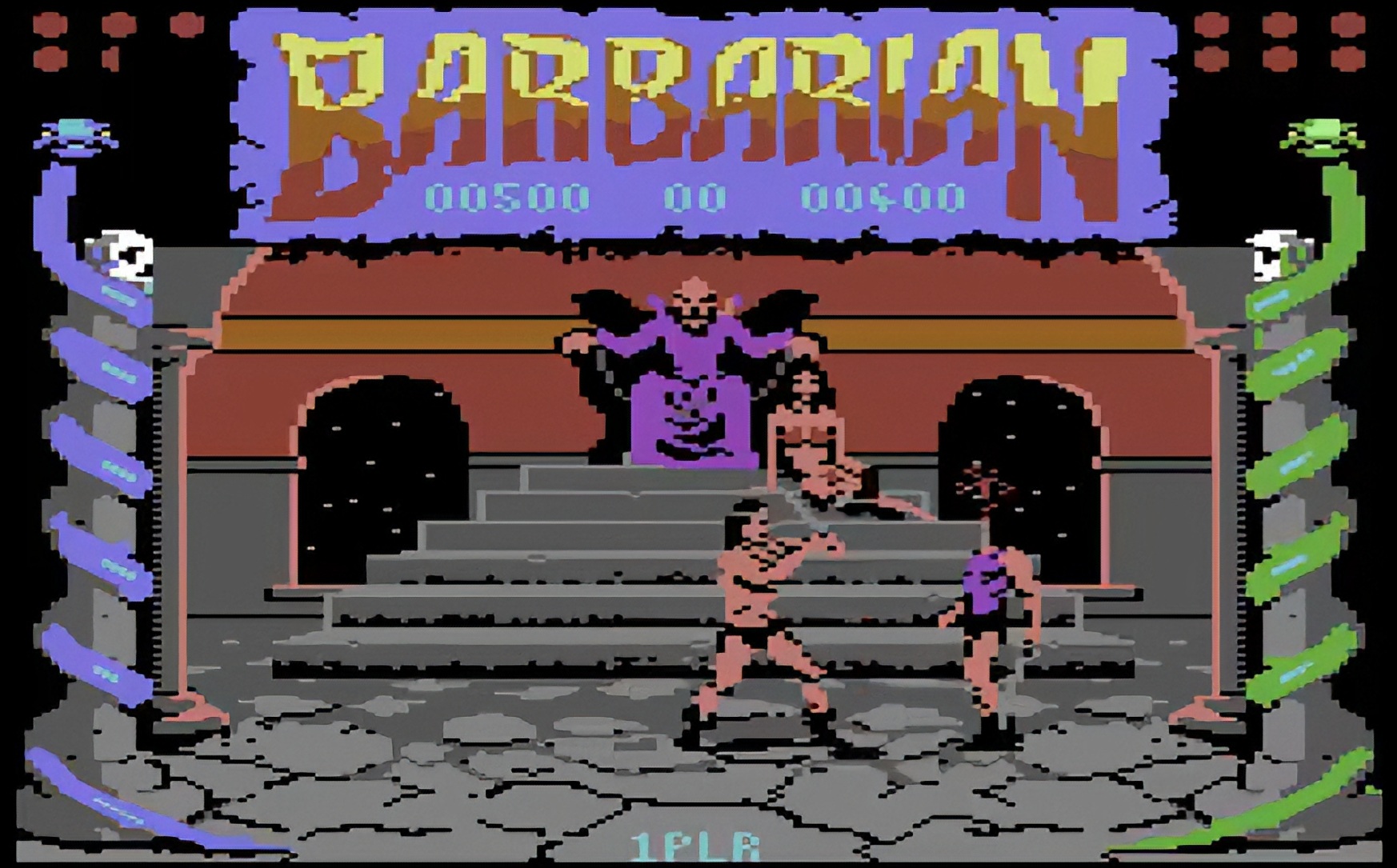 kontrowersyjne gry Barbarians c64
