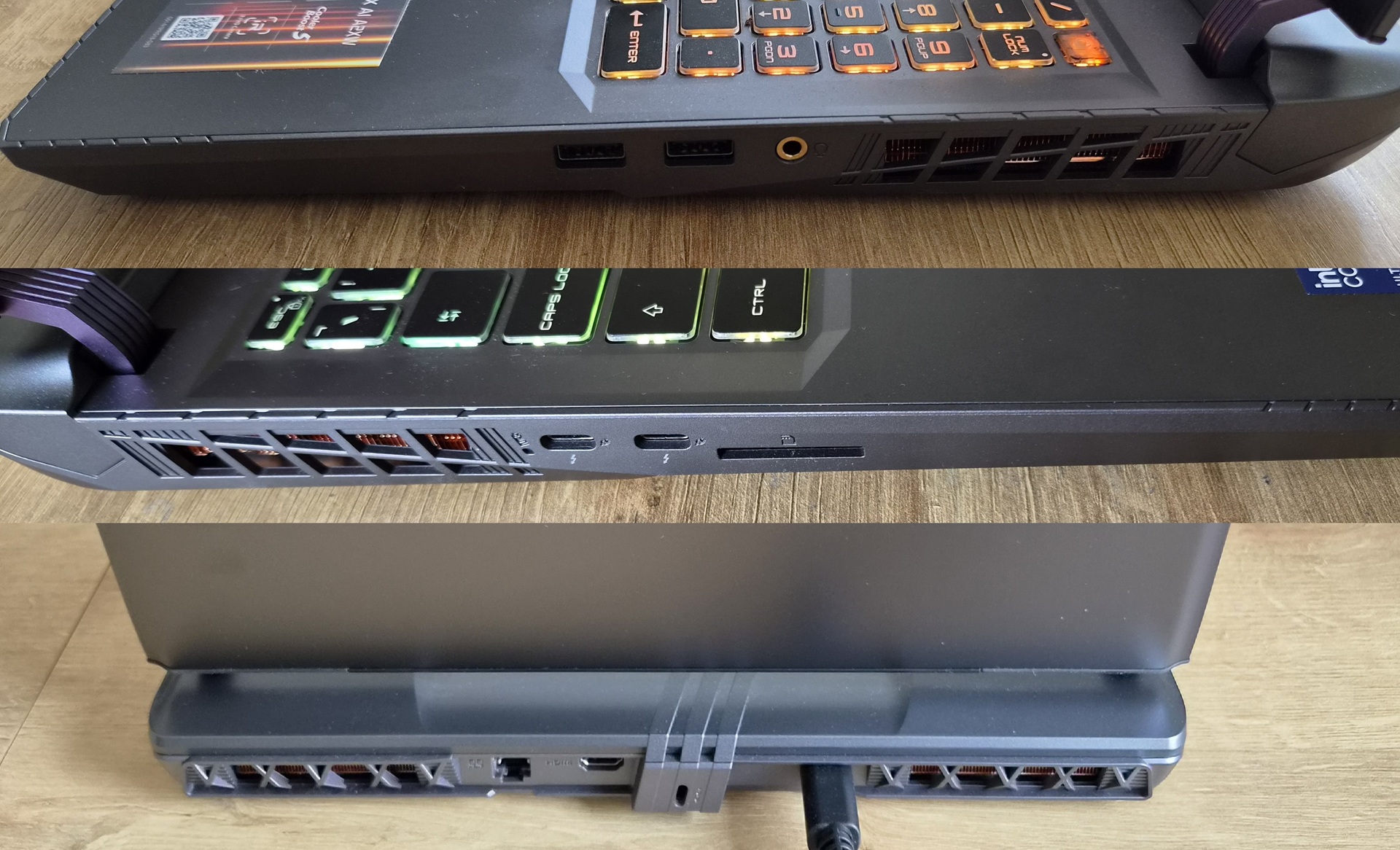 msi vector 16 porty